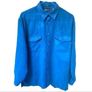 Men’s Long Sleeve Sueded Shirt